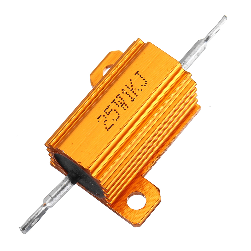 10pcs 25W 3.9 Ohm Aluminium Shell Power Housed Case Wirewound Resistor