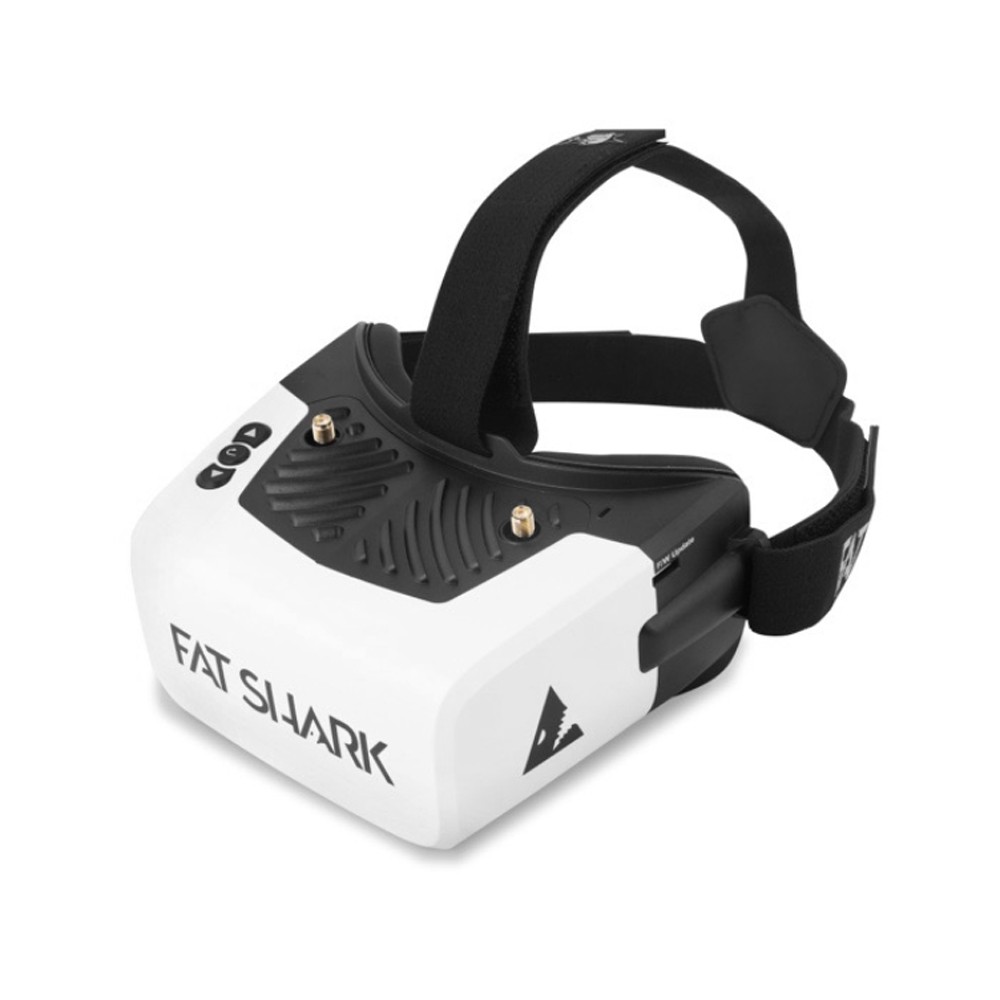 Fat Shark Scout HD PVT FPV Goggles w/ Integrated Digital Receiver Built-in DVR Support OSD Shark Byte For FPV Racing Drone 1