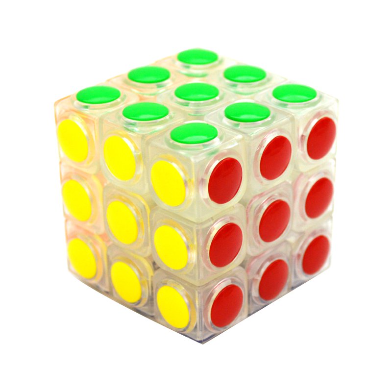 Фиджет куб. Colorful Fidget Cube. Magic Cube - магический куб для развития моторики ребенка. Кубик с выпуклыми точками для обучения счету. Куб точка ру