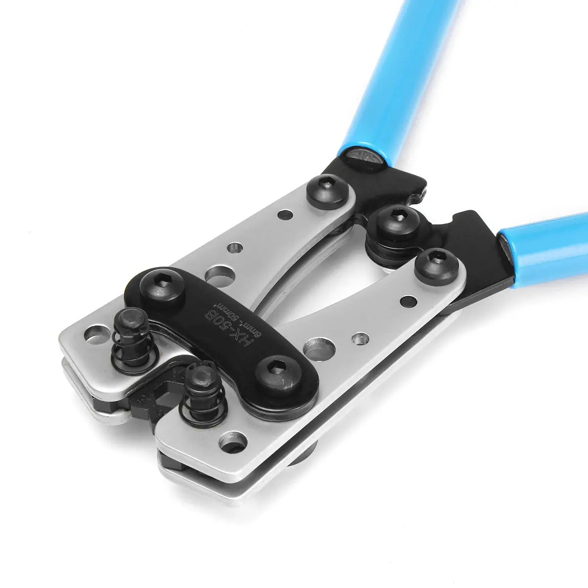 6-50mm²/10-120mm² Terminal Cable Y.O Plug Crimper Crimping Plier Rotatable Lug Crimper