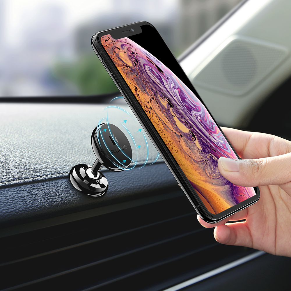 

Floveme Strong Magnetic Dashboard Car Phone Holder 360º Rotation For 4.7 Inch-5.8 Inch Smart Phone iPhone XS Samsung Galaxy S10e