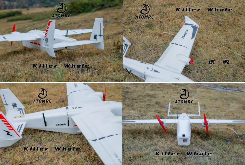 ATOMRC Killer Whale 1255mm Wingspan RC FPV Airplane