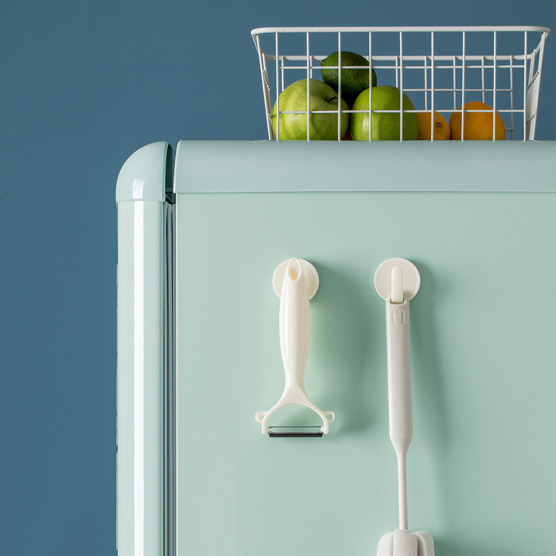 

Jordan & Judy 4 шт. ABS Магнит крючки кухня холодильник хранения Вешалка домашний подвесной крючок бесследный