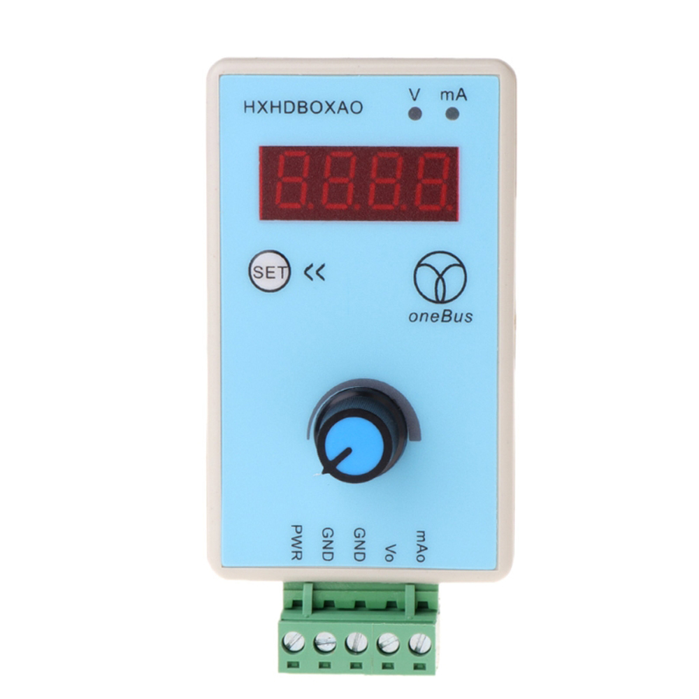 

Handheld Adjustable Current Voltage Analog Simulator 0-10V/2-10V 0-20mA/4-20mA Signal Generator