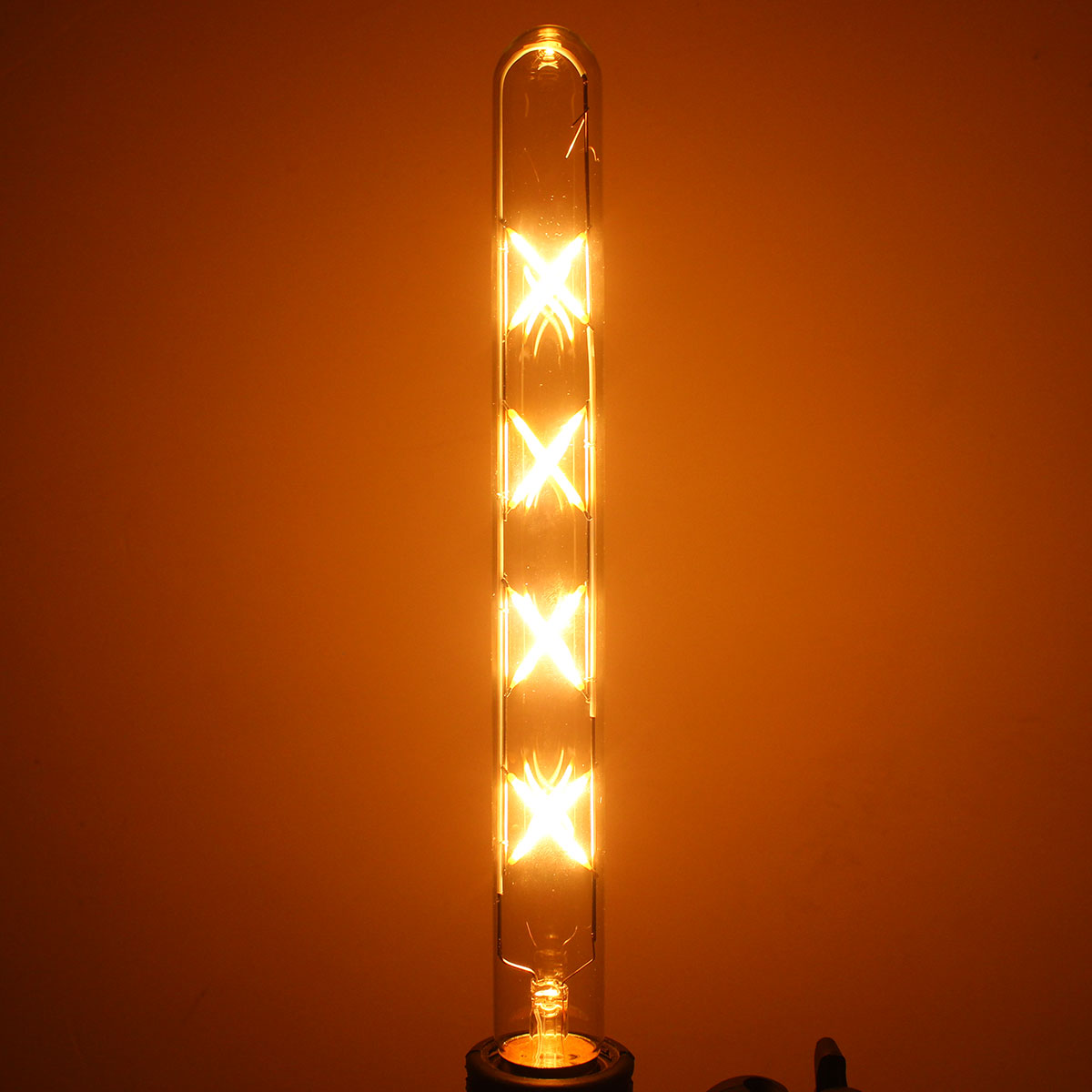 

Ретро свет лампы переменного тока 220В / 110В Винтаж E26 8W лампы накаливания E27 Edison луковицы T30 Лампа затемняемый