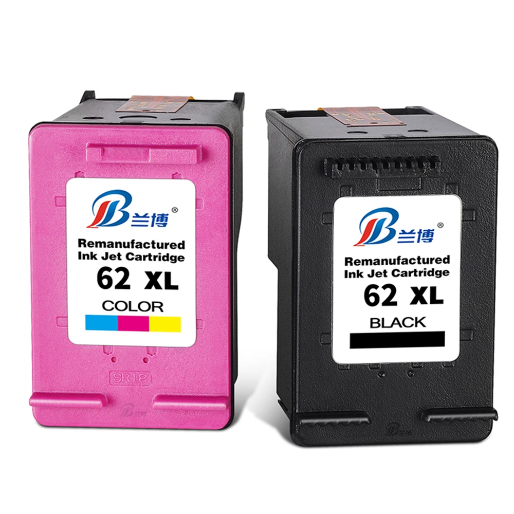 Find Lanbo LB 62XL Ink Cartridge for HP 62 OfficeJet 200 258 5540 5542 5640 7640 Printer Fillable 25ml Printing Consumables for Sale on Gipsybee.com
