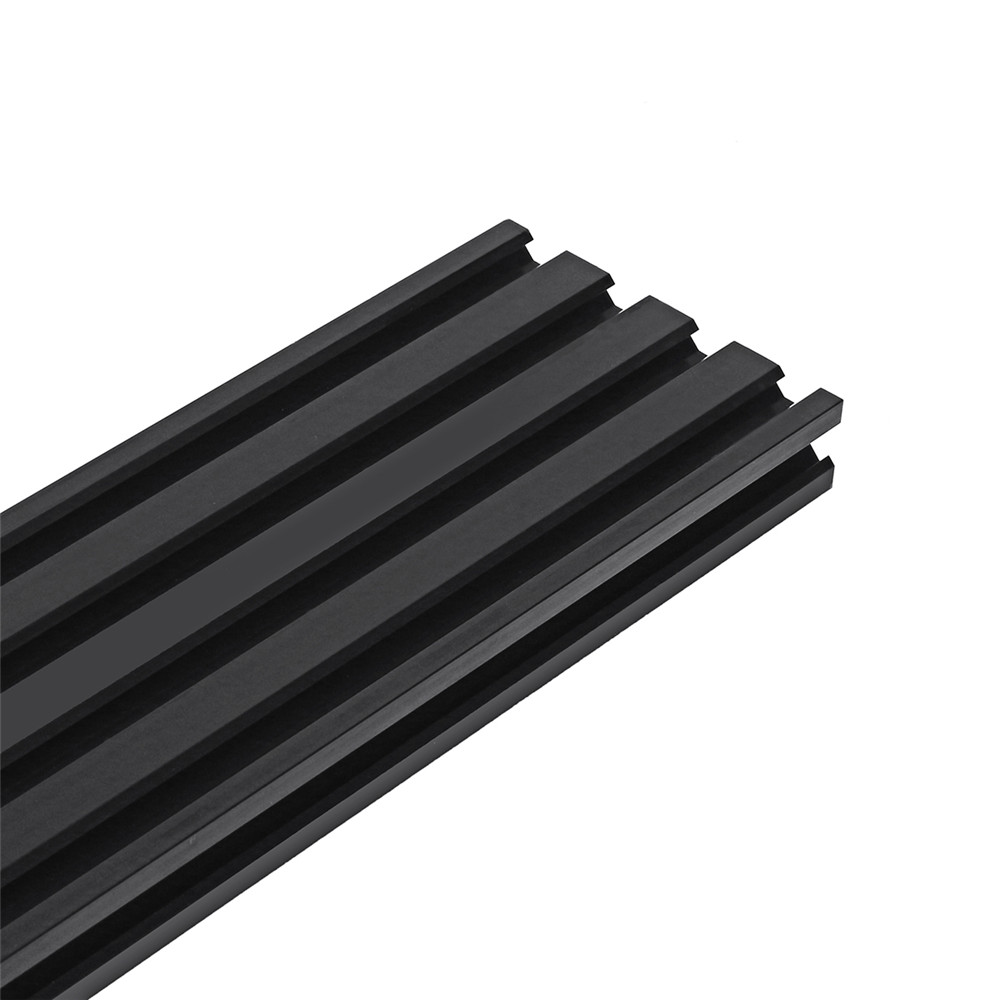 V-Slot Aluminum Profile Extrusion Frame for CNC Laser 200-1000mm Black 2080