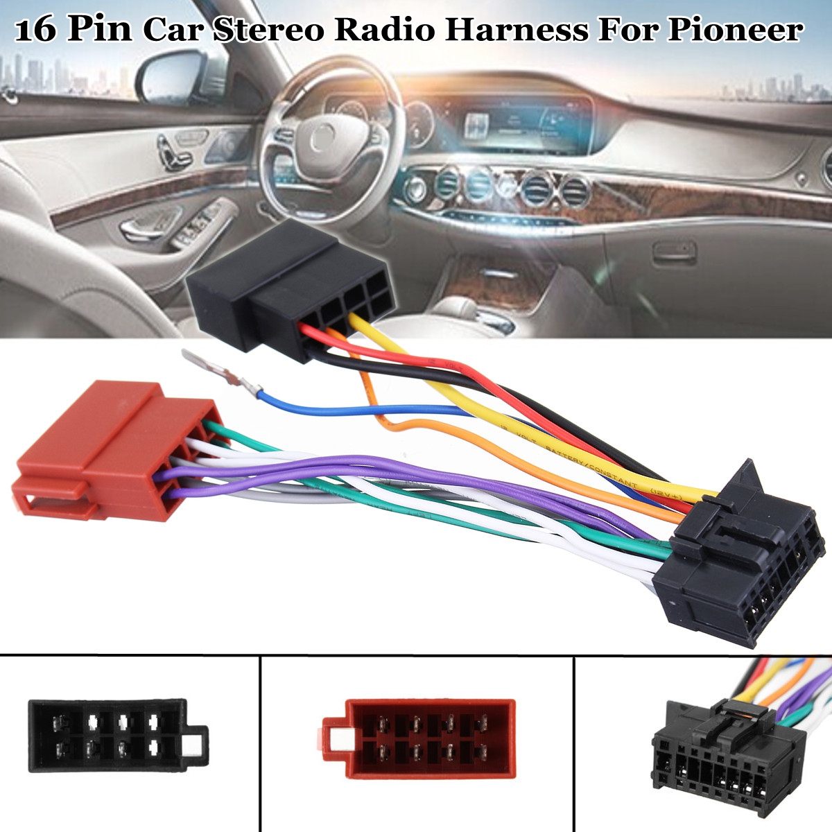 Other Parts & Accessories - Car Stereo Radio Player ISO Wiring Harness