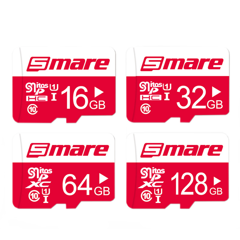 

Smare 16GB 32GB 64GB 128GB UHS-I U3 Class 10 High Speed TF Memory Card For Smart Phone Tablet PC