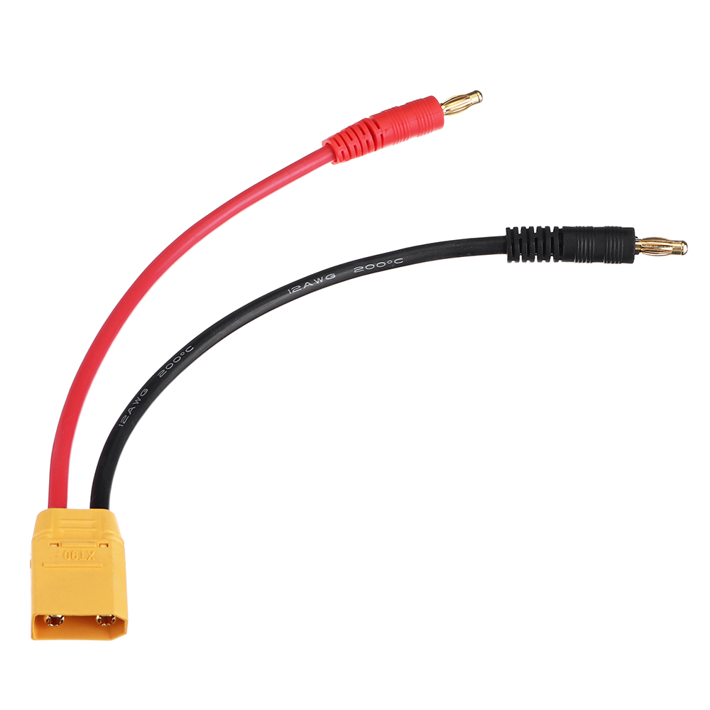 Battery plug. Зарядный кабель банан. Cable w/ male xt60 4mm Banana Plug купить Москва.