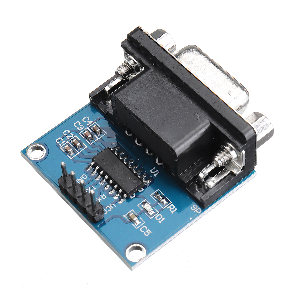 20PCS Serial Port Mini RS232 to TTL Converter Adaptor Module Board MAX3232