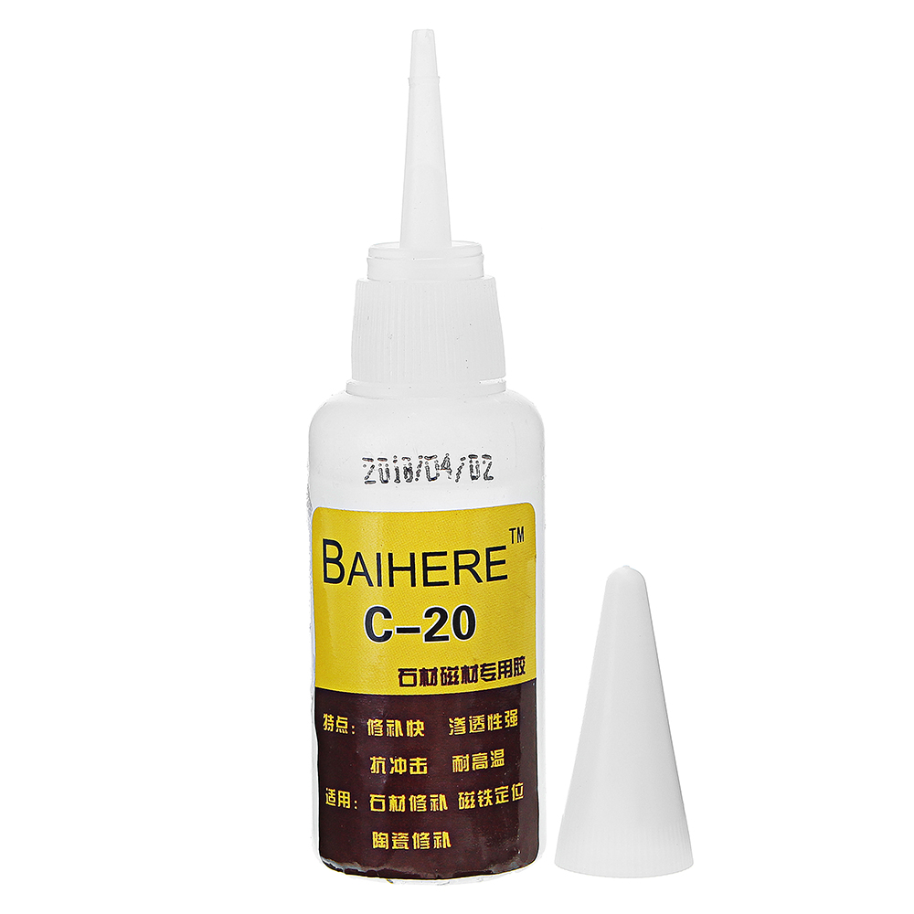 

BAIHERE C-20 Crack Repair Adhesive Environmental Friendly Strong Glue for Stone Ceremic Magnetic
