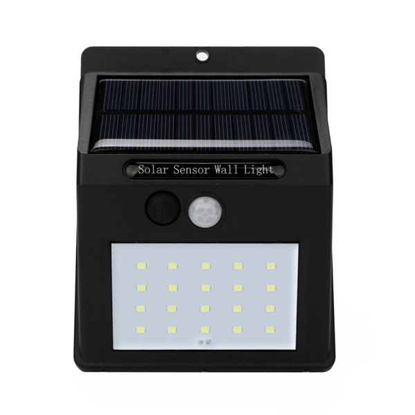 Solar Power 20 LED PIR Motion Sensor Wall Light Waterproof Outdoor Path Yard Garden Security Lamp 5