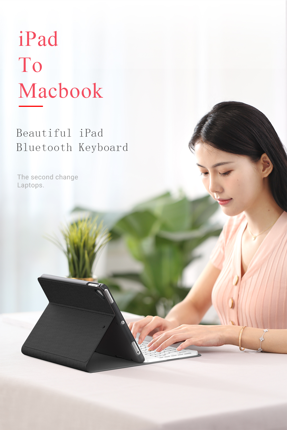 Auto Sleep Detachable bluetooth Wireless Keyboard Kickstand Tablet Case With Pencil Holder For iPad Pro 10.5 Inch 2017/iPad Air 10.5 Inch 2019 9