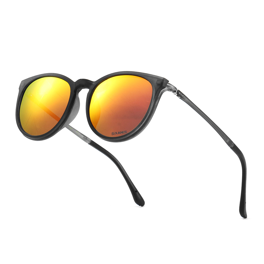 

XANES Мужчины Женское Поляризованный магнитный клип на солнце Glassess TR90 Сверхлегкие солнцезащитные очки с Чехол