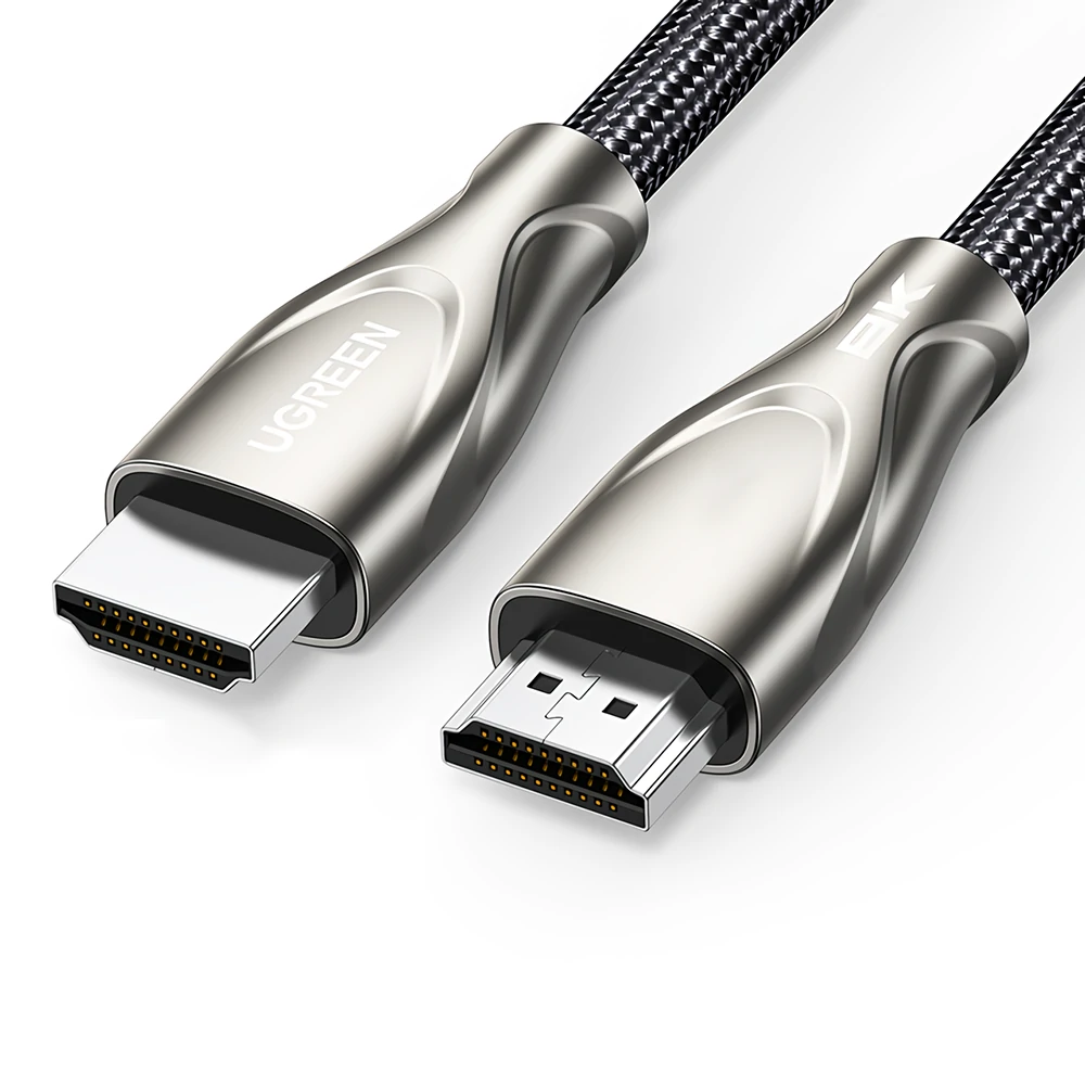 Find Ugreen HDMI compatible 2 1 Video Cable 8K 60Hz 45Gbps Zinc Alloy Connector 1m 2m 3m Support 3D Stereo HD156 for Sale on Gipsybee.com