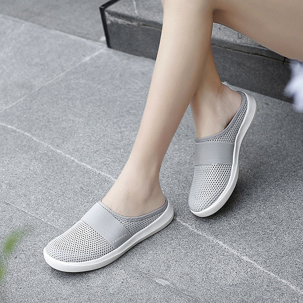 New Women Casual Fashion Mesh Comfortable Slip-on Loafers – Trabajando
