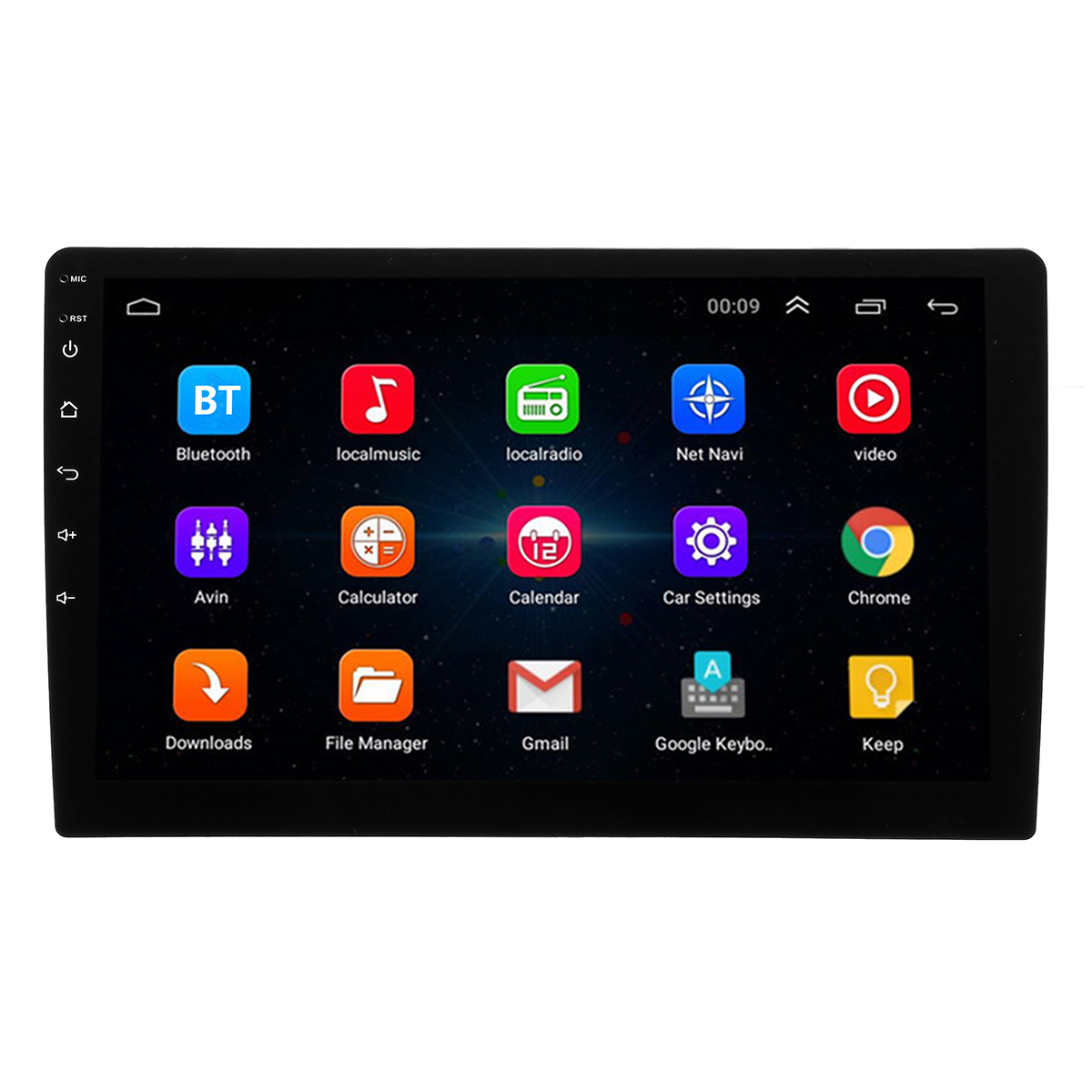 

10 дюймов Android 8 2DIN Авто Стерео Quad Core Touch Радио WIFI GPS Nav Video MP5 Player