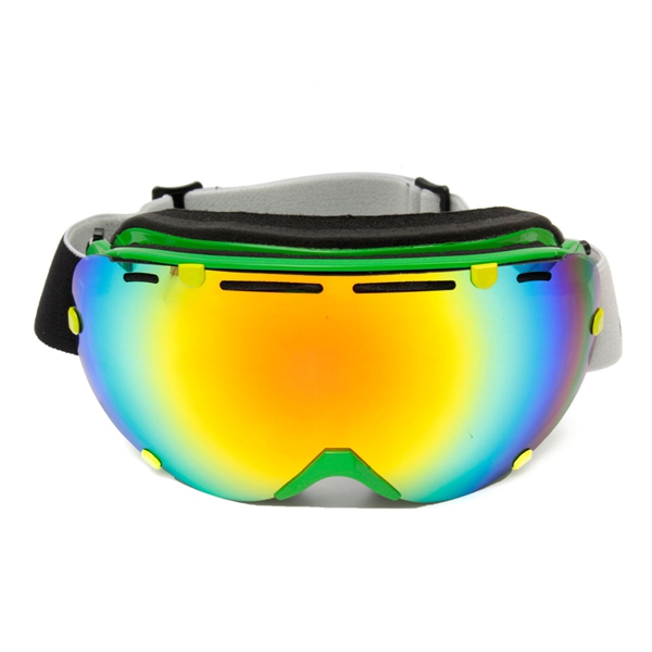 

Анти Противотуманные фары UV Dual Объектив Зимние гонки Outdooors Snowboard Ski Goggles Sun Glassess CRG101-2A