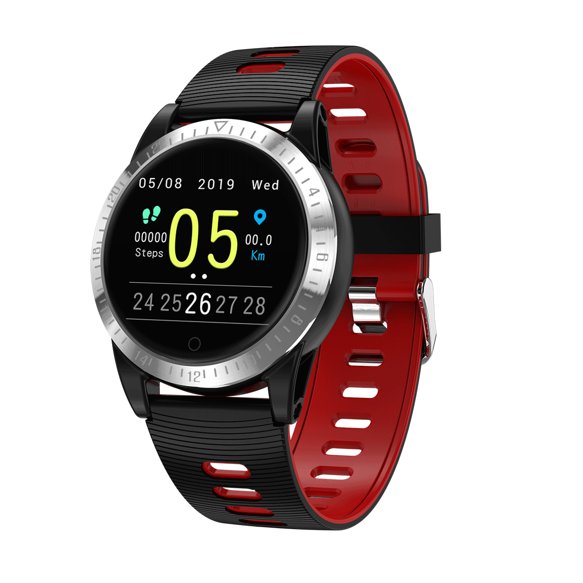 

XANES® AK19S 1.3'' Touch Screen Waterproof Smart Watch Stopwatch Fitness Sports Bracelet