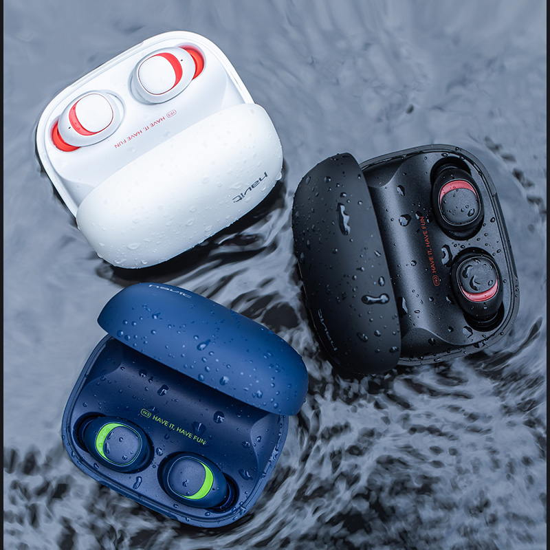 

HAVIT TWS Wireless Earbuds bluetooth 5.0 Earphone Sport IPX5 Waterproof with 2200mAh Charging Box