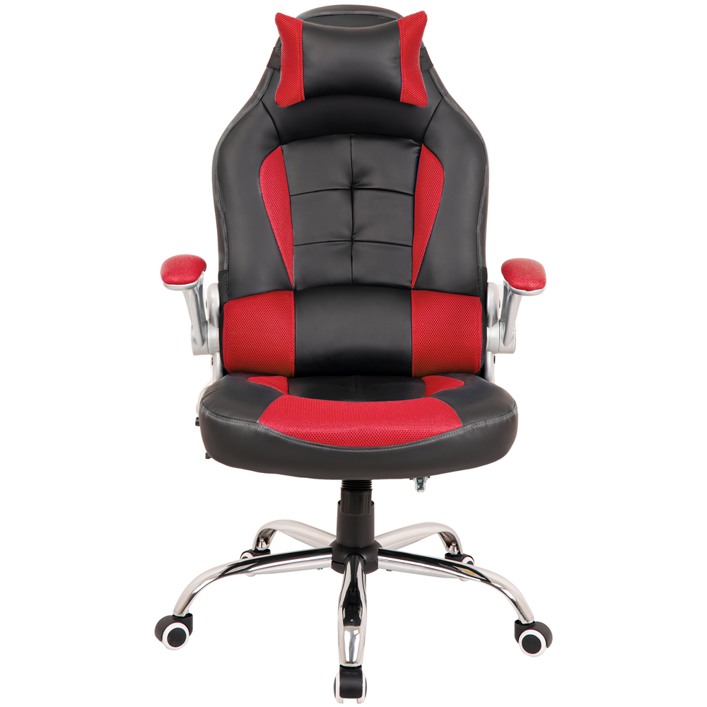 

Merax Ergonomic High Back Racing Style Reclining Office Chair Adjustable Rotating Lift Chair PU Leather Computer Gaming Chair Folding Chair