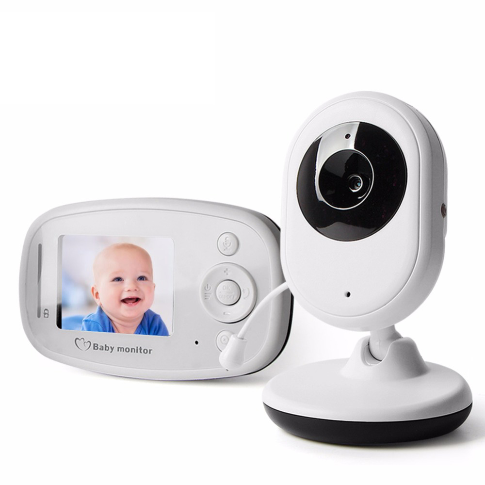 

Vvcare VB-802 2.4GHz Wireless Baby Монитор Младенец Радио Няня Цифровое видео камера Спящий ребенок Монитор Температура ночного видения Дис