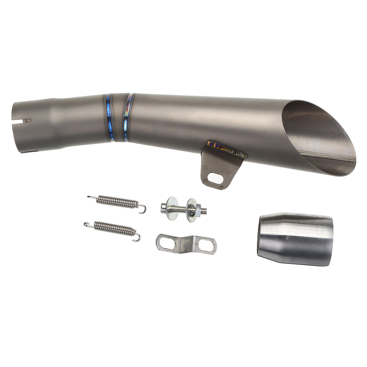 

38-51mm Stainless Steel Motorcycle Exhaust Muffler Pipe For YAMAHA YZF R6