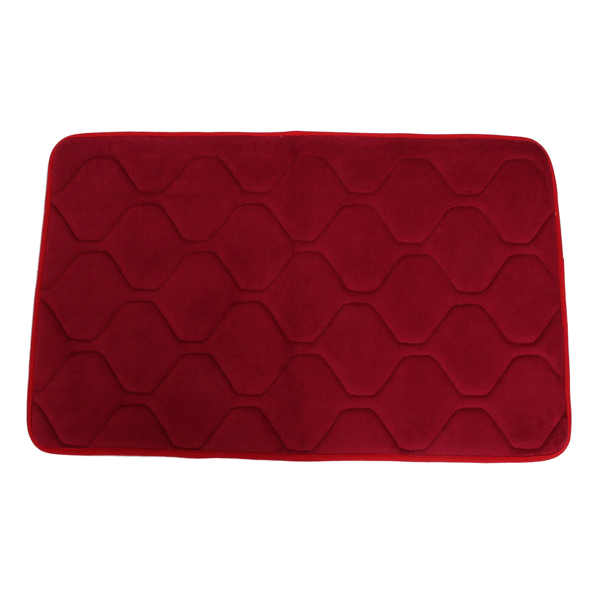 80x50cm Absorbent Anti Slip Memory Carpet Bath Rug Coral Velvet Chronic Rebound Floor Mat
