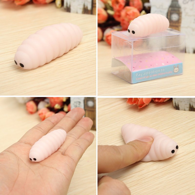 

Caterpillar Squishy Squeeze Cute Healing Toy Kawaii Collection Stress Reliever Gift Decor