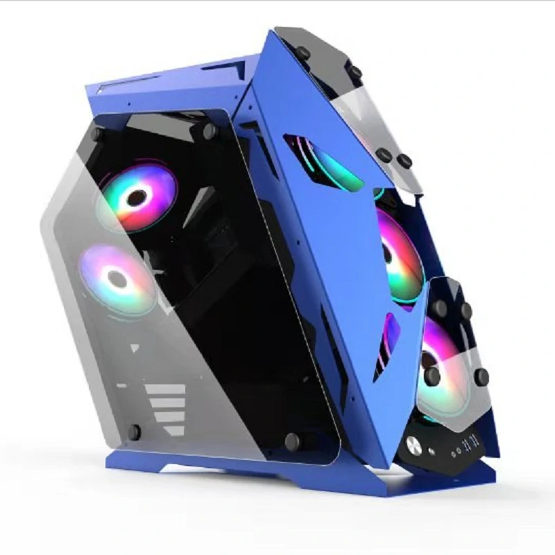 Find Desktop Computer Case ATX/ITX/M ATX Vertical Wind/Water Cooled Tempered Glass USB 3 0 Desktop PC Computer E sport Gaming Case for Sale on Gipsybee.com
