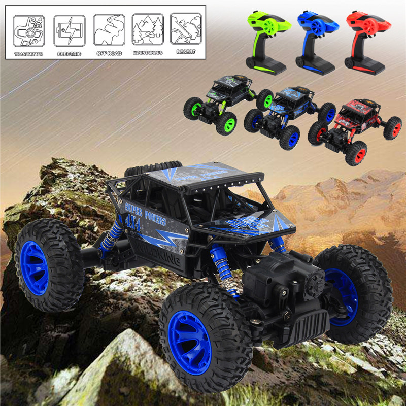 HB P1803 2.4GHz 1:18 Scale RC Rock Crawler 4WD Off Road Race Truck Car Toy