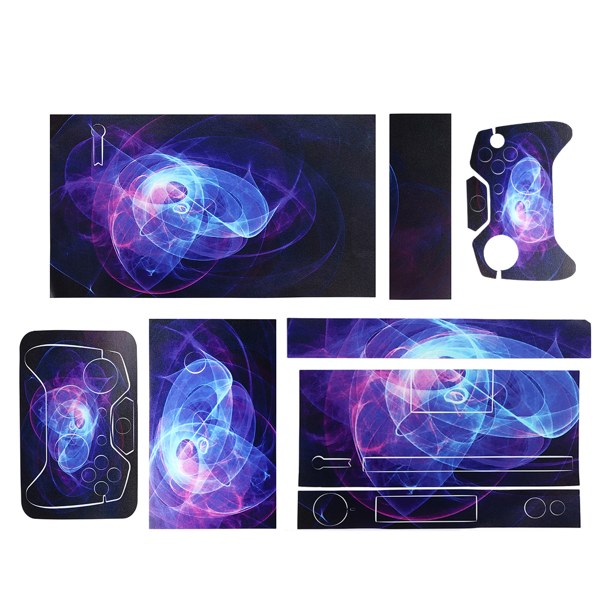 Purple Protective Vinyl Decal Skin Stickers Wrap Cover For Xbox One Game Console Game Controller Kinect 29