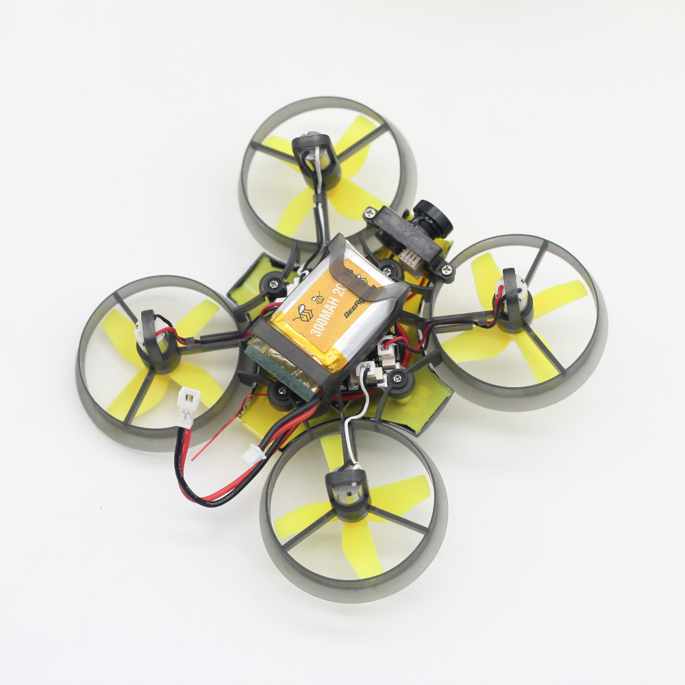 BeeRotor TinyBee 78mm 5.8G 40CH 600TVL Micro FPV Coreless RC Drone Quadcopter Two Batteries Version 27