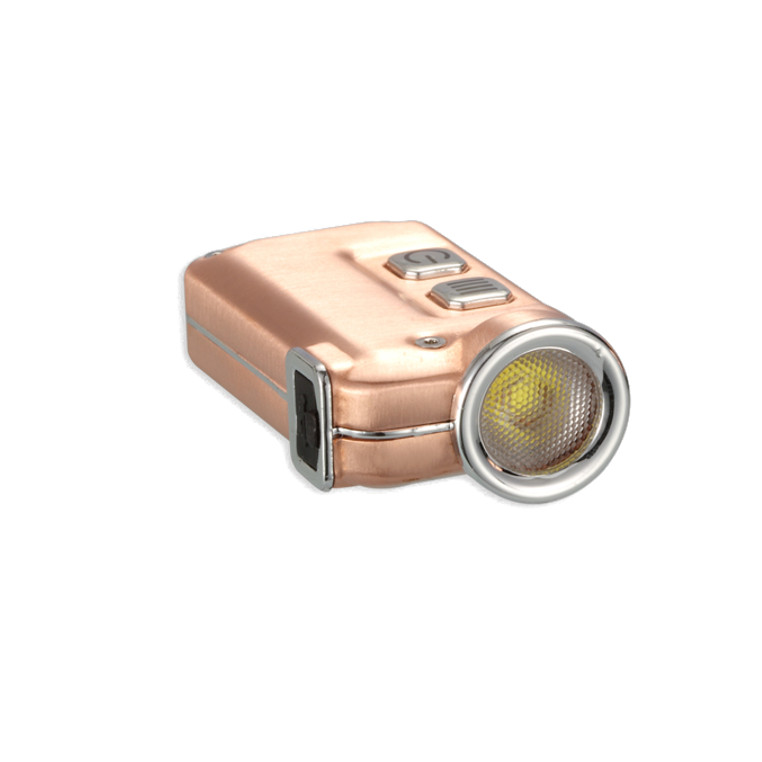 

Nitecore TINI CU XP-G2 S3 380LM 4Modes USB Rechargeable Super Mini Keychain Light EDC Flashlight (Copper)