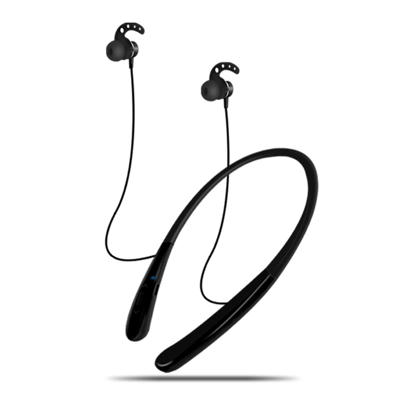 

HiFi Wireless bluetooth Neckband CVC6.0 Noise Cancelling Stereo Sports Earphone Headphone with Mic