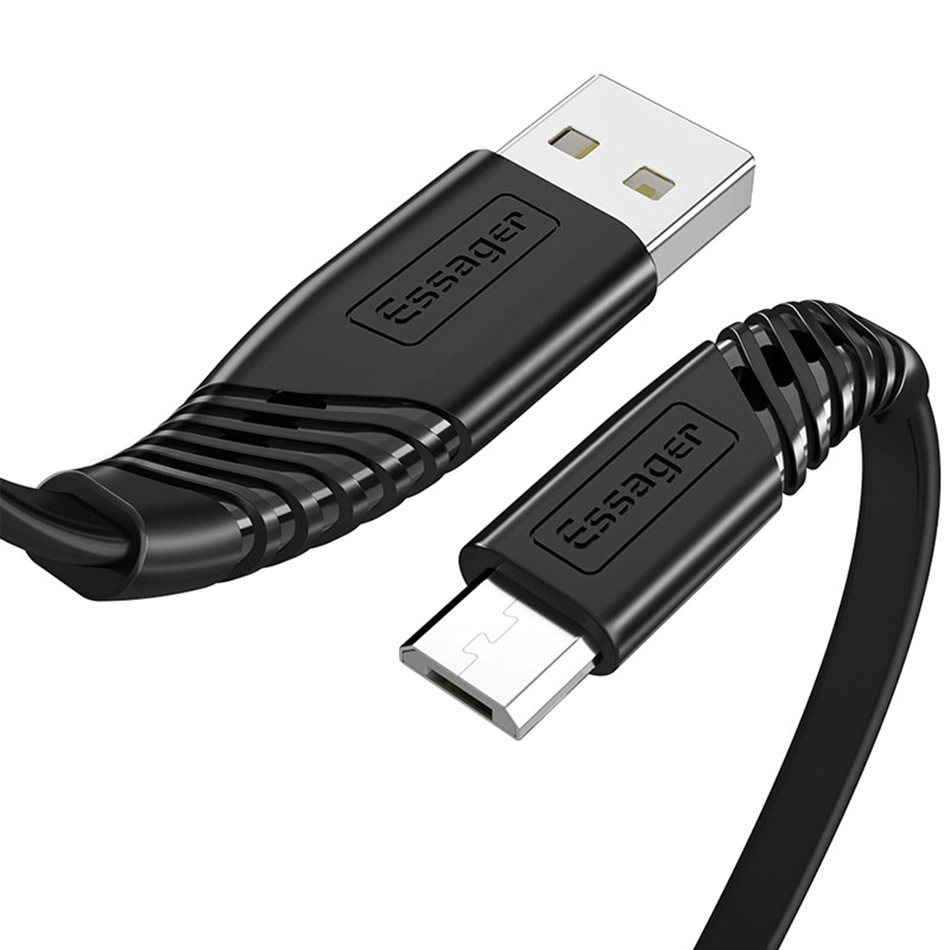 

Essager 2.4A Micro USB Fast Soft Series Charging Data Cable 0.3M 1M For Xiaomi RedMi HUAWEI