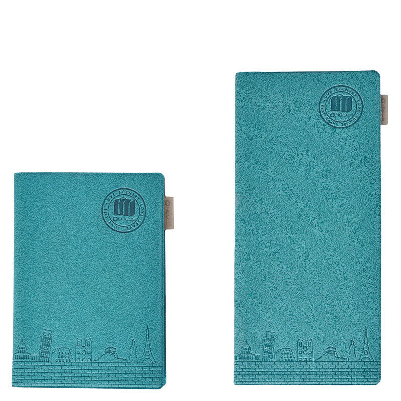 

2 Pcs Leather Passport Holder Card Case Outdoor Travel Portable Credit Card Bag Wallet