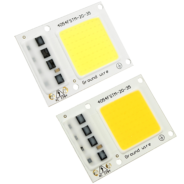 

1X 5X 10X 15W/20W/30W White/Warmwhite LED Beads COB DIY Light Chip for Flood LightAC190-240V