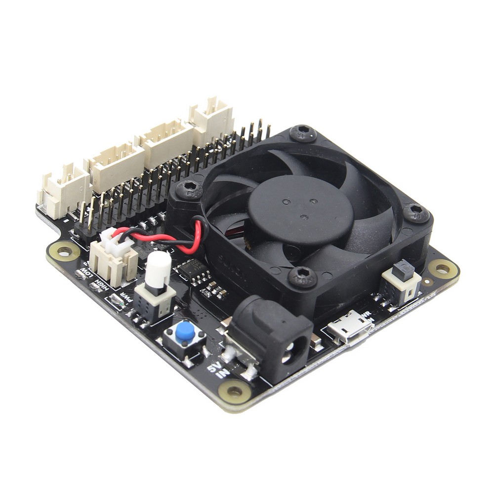 

X735 Power Management & Auto Cooling Expansion Board with Safe Shutdown for Raspberry Pi 3B+(plus) / 3B