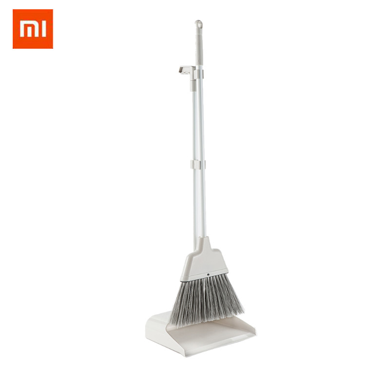 

Xiaomi Mijia Multi-Function Broom Dustpan Set Combination Household Soft Bristles Bathroom/Living Room/Bedroom Sweep Broom Cleaning Tools