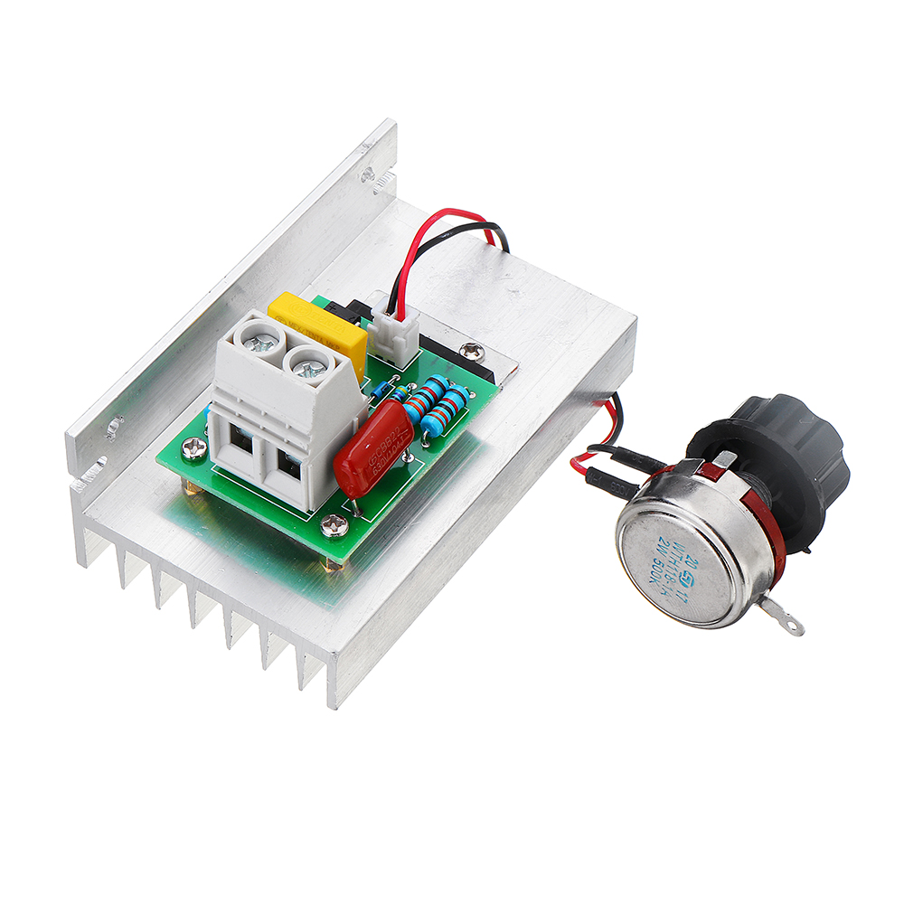 

AC 220V 10000W Digital Control SCR Electronic Voltage Regulator Speed Control Dimmer Thermostat