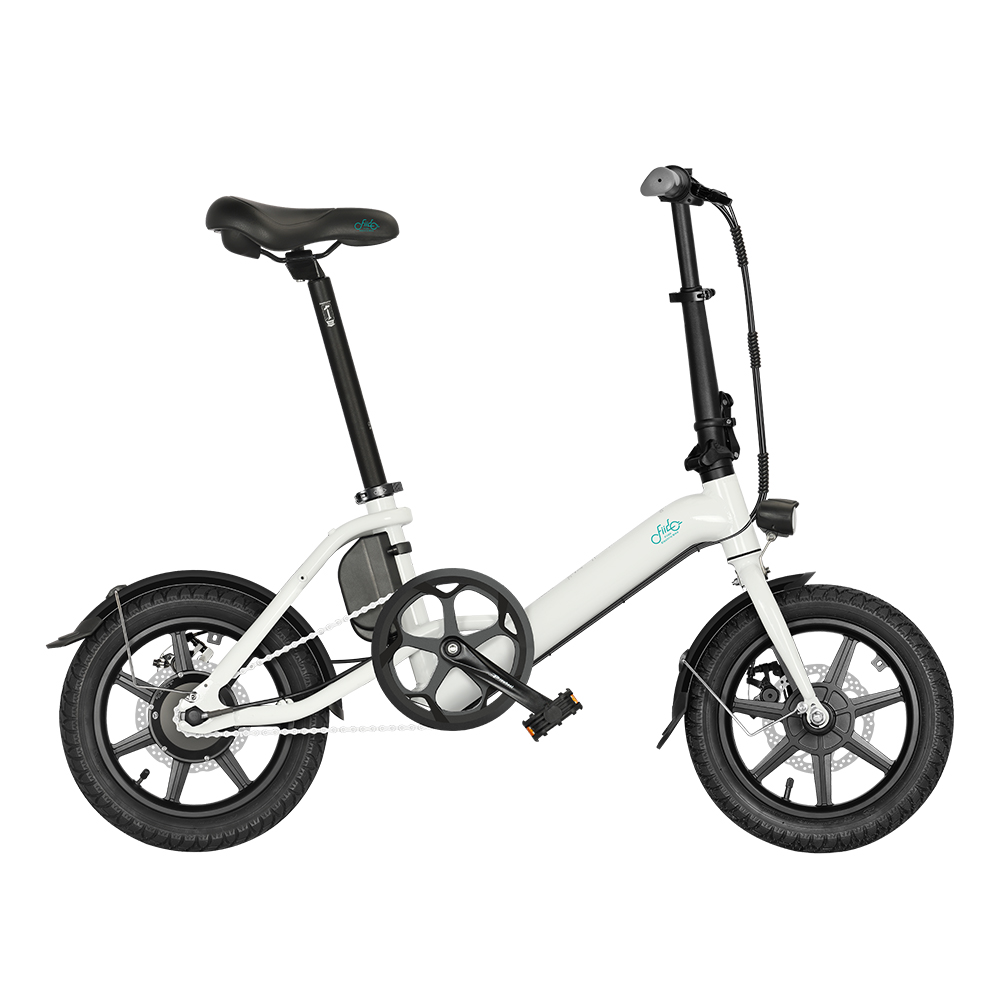[SHIP TO UK] FIIDO D3 PRO 36V 250W 7.5Ah 14 Inches Folding Moped Electric Bicycle 25km/h Max 60KM Mileage 120Kg Max Load 2