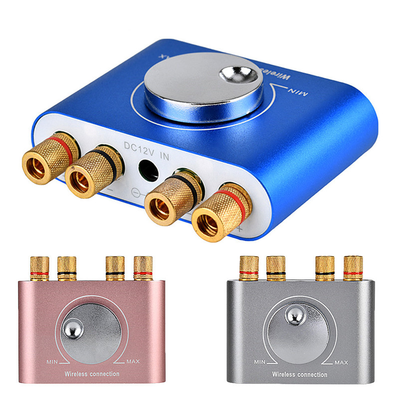 

Wireless bluetooth Mini Digital Amplifier Hi-Fi Stereo High-Power Amp 50W×2 Speaker