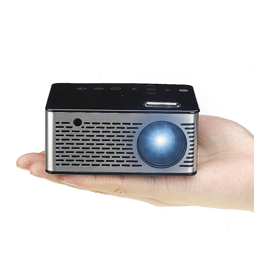 

T200 Mini Micro LED Projector 500 ANSI LUMENS 400:1 320*240P Support 1080P Home Theater Projector