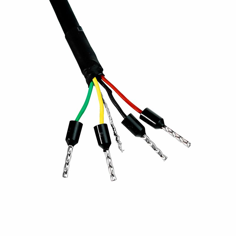 5Pcs M5Stack 24AWG 4-Core Twisted Pair Shielded Cable RS485 RS232 CAN Data Communication Line 0.2M 3