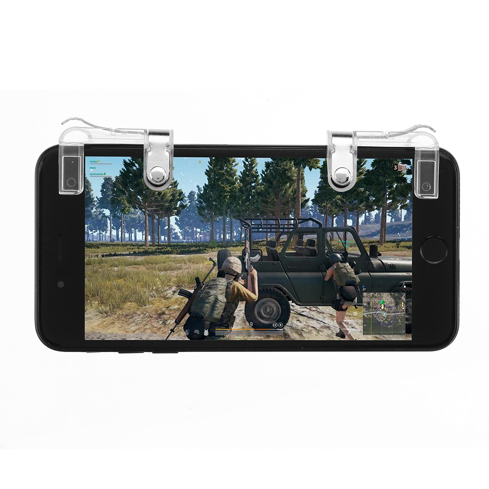 

L1R1 Game Controller Shooter Mobile Gaming Aiming Fire Trigger Button Handle для PUBG Mobile Game