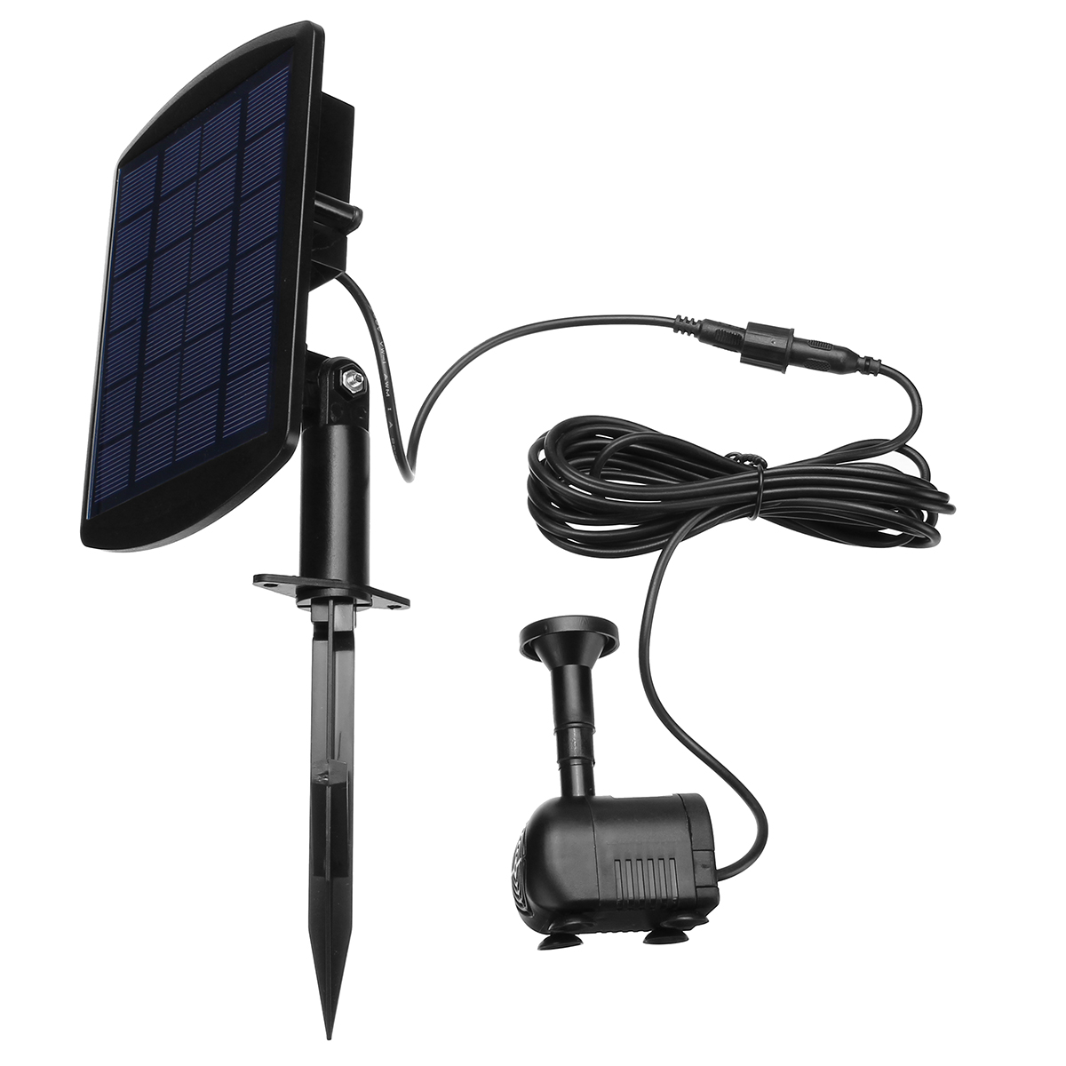 

6V 1.8W Solar Panel Powered Water Fountain Pump For Pool Pond Garden Outdoor Submersible