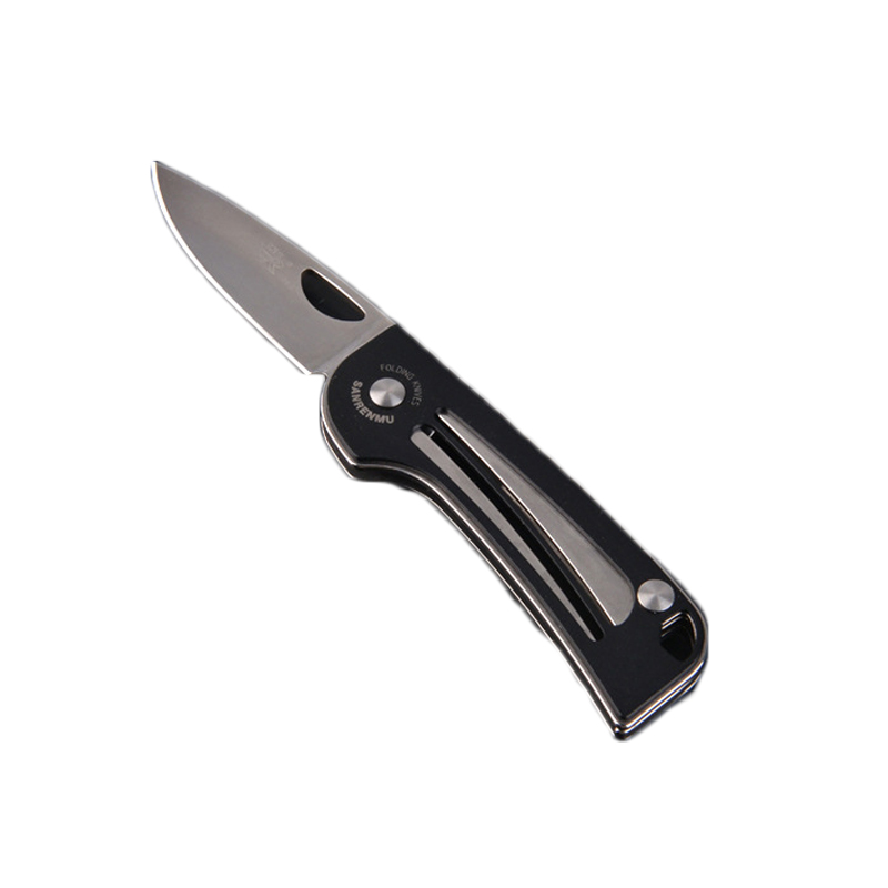 

Sanrenmu 146mm Stainless Steel Mini Folding Knife Multifunction Outdoor knife Camping Fishing Knife