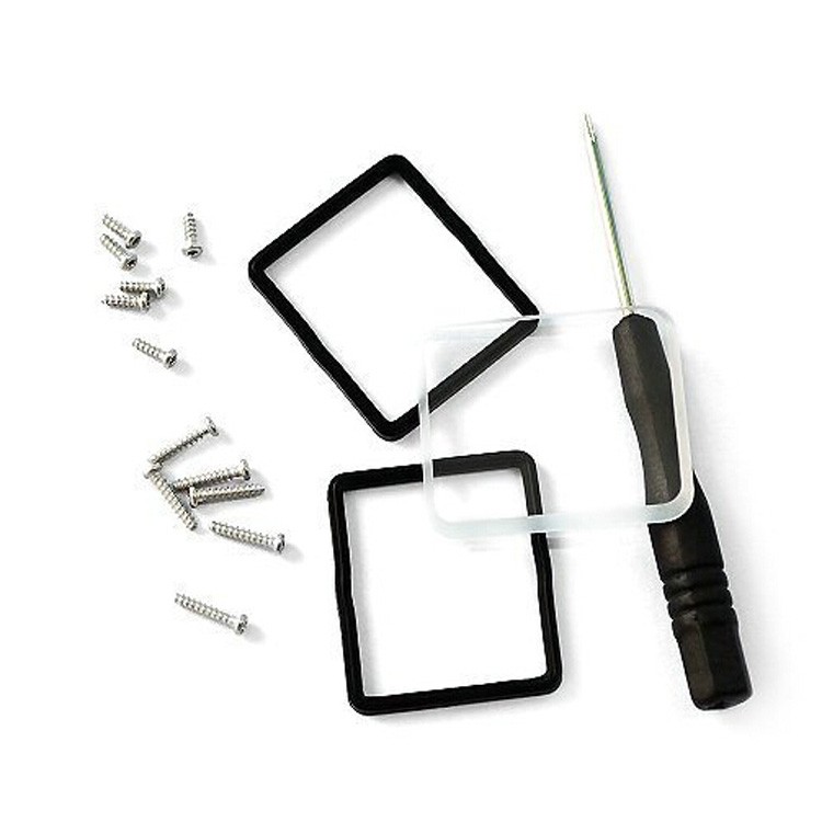 

Camera Screwdriver Waterproof Ring Glass Cover Lens Kits with Screw for Gopro Hero 3 Camera Housing